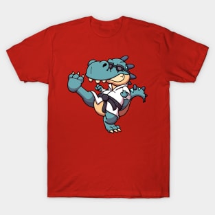 Karate Tyrannosaurus Rex T-Shirt